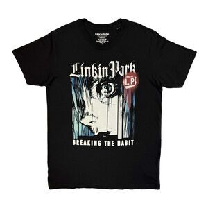 Linkin Park Unisex Adult Face T-Shirt / Black